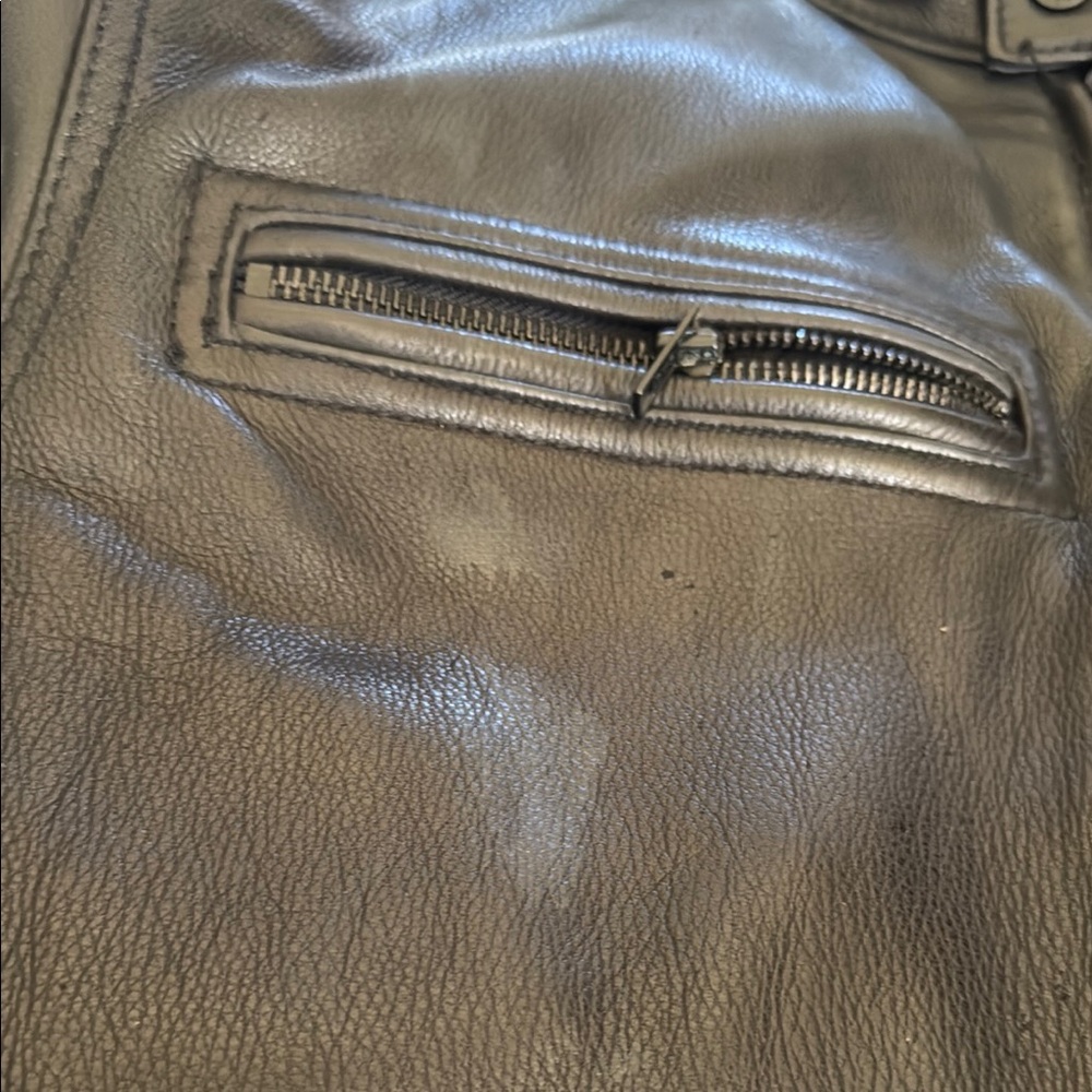 Pelle Studio Men's Black Leather Jacket - Picture 5 of 7